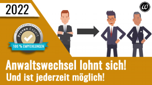 Video: Anwaltswechsel lohnt sich!